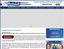 Tablet Screenshot of mendenhallschool.com